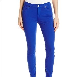 NWT 7 for all Mankind Slim Skinny Blue Jeans